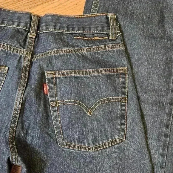 Levi's 550 Relaxed Jeans Size 18 Slim 27×29 EUC - Picture 9 of 10